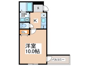 ﾌｼﾞﾊﾟﾚｽ南海貝塚駅西Ⅰ番館の物件間取画像